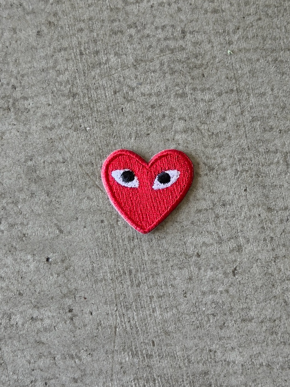 Mini Heart Patch / Red